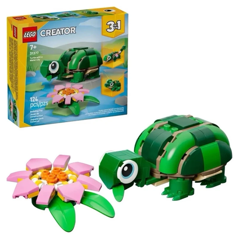 Lego 樂高 Creator 創意大師 31377 烏龜和睡蓮