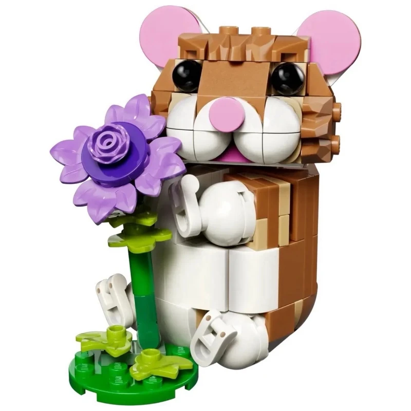 Lego 樂高 Creator 創意大師 31376 可愛倉鼠和花朵