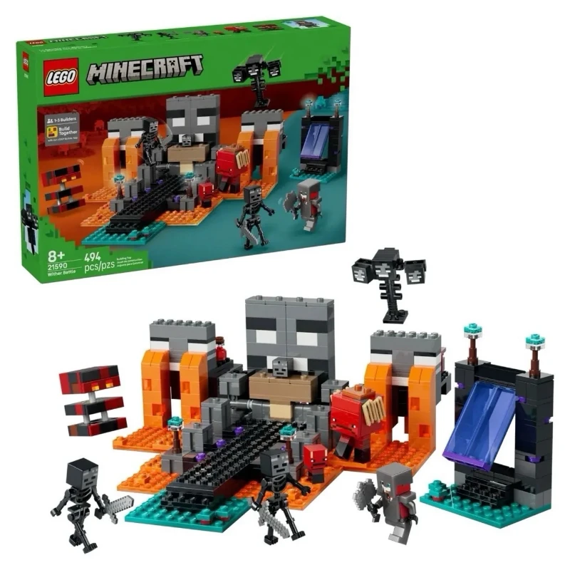 Lego 樂高 Minecraft 21590 凋零怪大戰