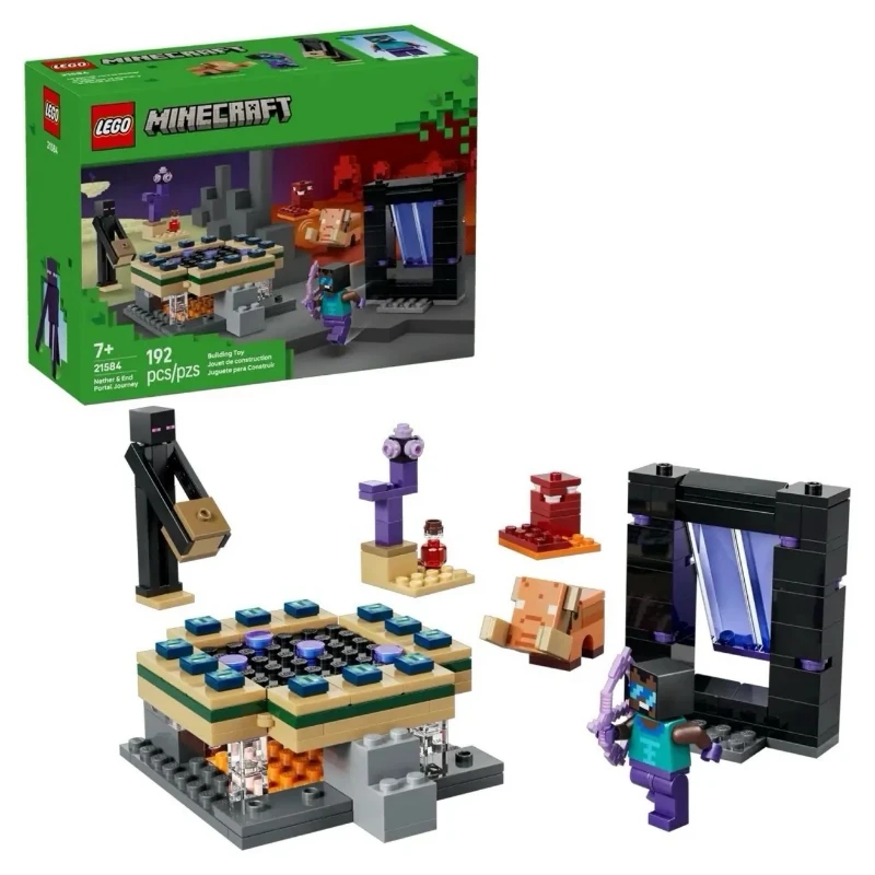 Lego 樂高 Minecraft 21584 地獄和終界傳送門之旅