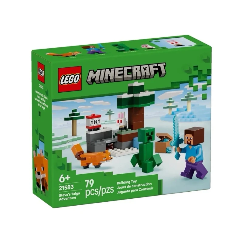 Lego 樂高 Minecraft 21583 史提夫的針葉林地大冒險