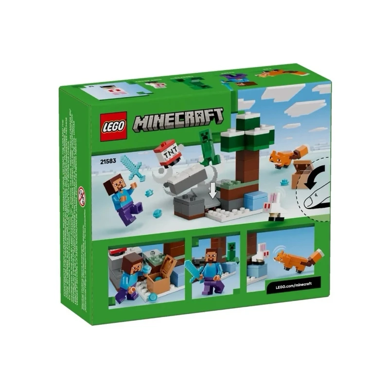Lego 樂高 Minecraft 21583 史提夫的針葉林地大冒險
