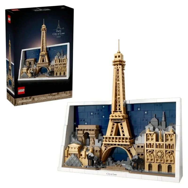 Lego 樂高 ArchiTecture 21064 巴黎 愛之城