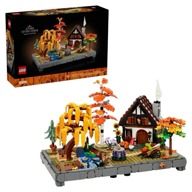 Lego 樂高 ICONS 11372 秋季小屋庭園