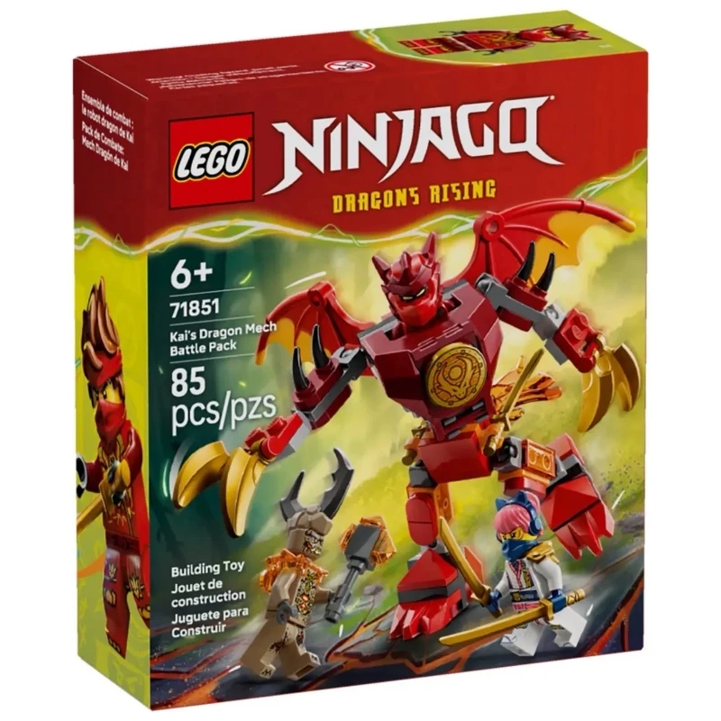 Lego 樂高 Ninjago 忍者 71851 赤地的猛龍機械人戰鬥組
