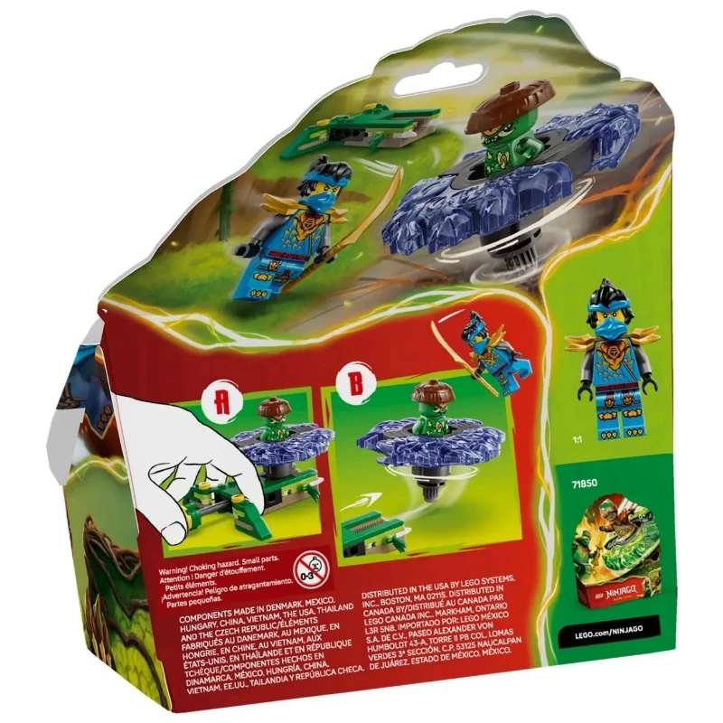 Lego 樂高 Ninjago 忍者 71849 赤蘭大戰突變怪陀螺