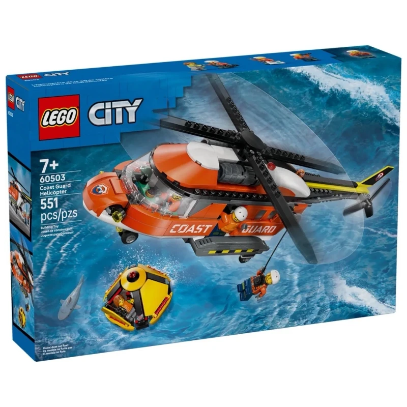 Lego 樂高 City 城市 60503  海岸巡防隊直升機