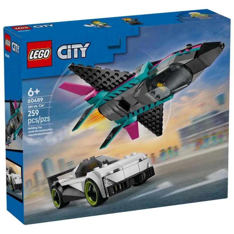 Lego 樂高 City 城市 60489  噴射機 vs. 汽車