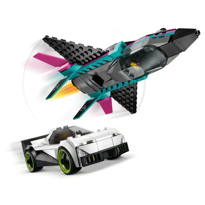 Lego 樂高 City 城市 60489  噴射機 vs. 汽車