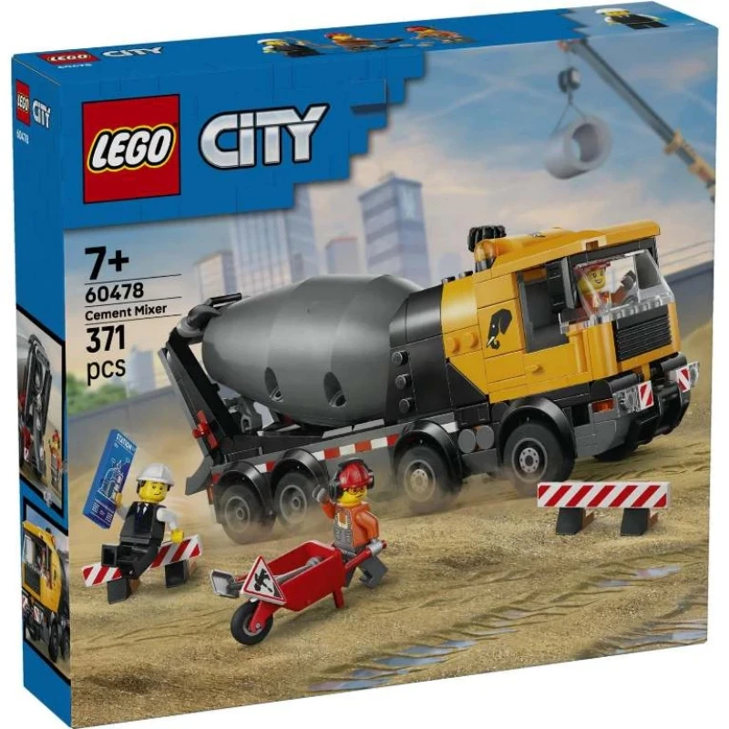 Lego 樂高 City 城市 60478  混凝土攪拌車