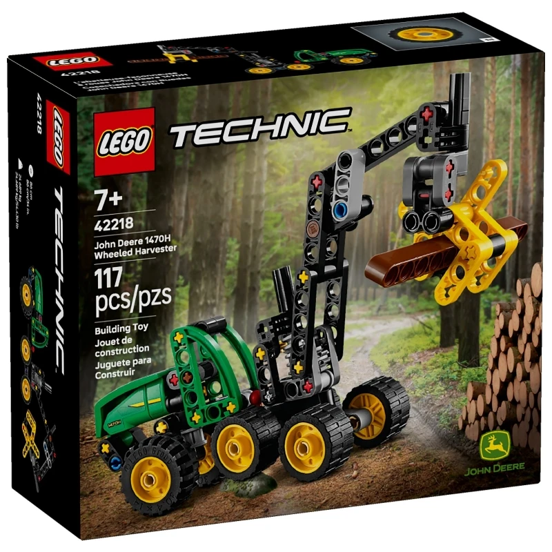 Lego 樂高 Technic 科技 42218 強鹿1470H 輪式森林收割機