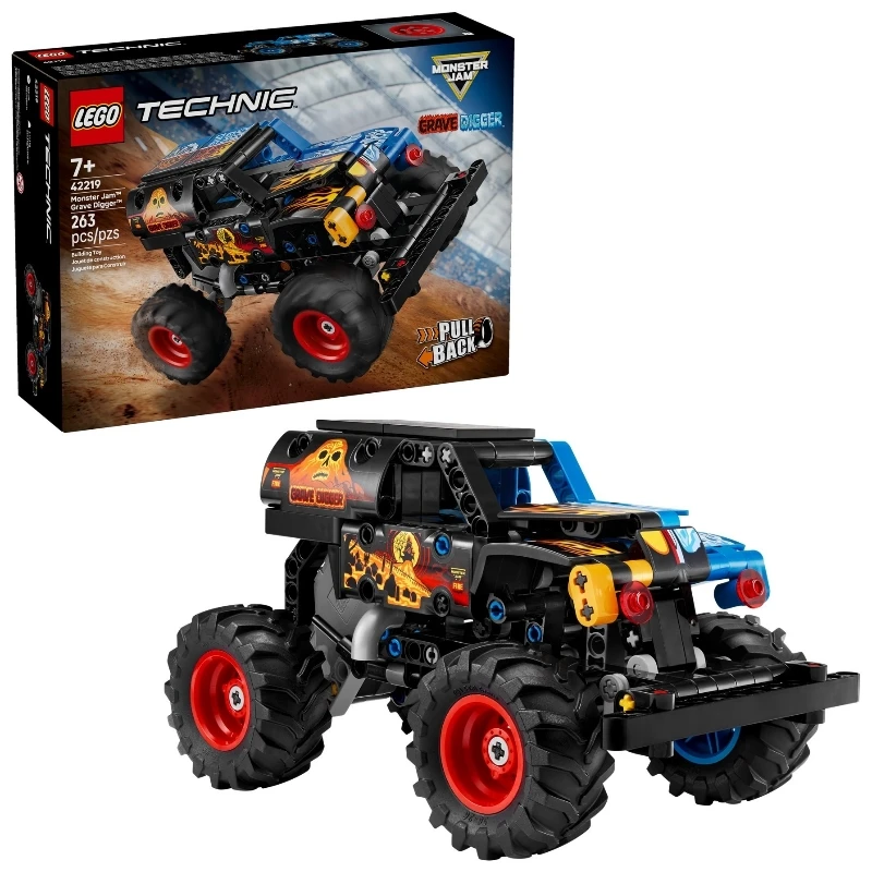 Lego 樂高 Technic 科技 42219 Grave Digger 火與冰