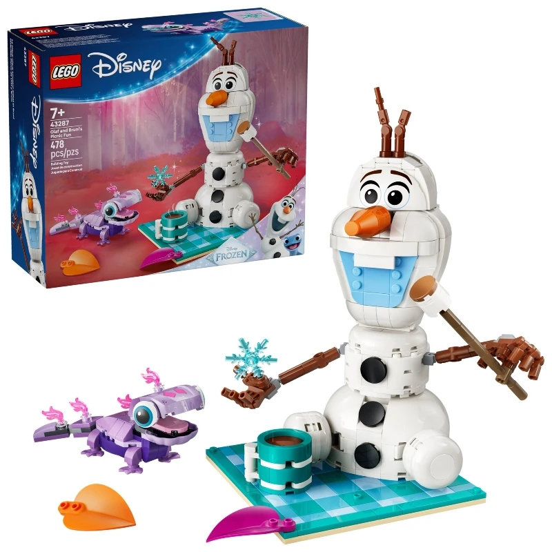 Lego 樂高 DISNEY 43287 雪寶和布魯尼的歡樂野餐