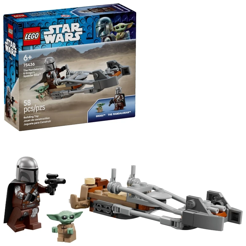Lego 樂高 Star Wars 星際大戰 75436 曼達洛人和古古的飛行摩托車