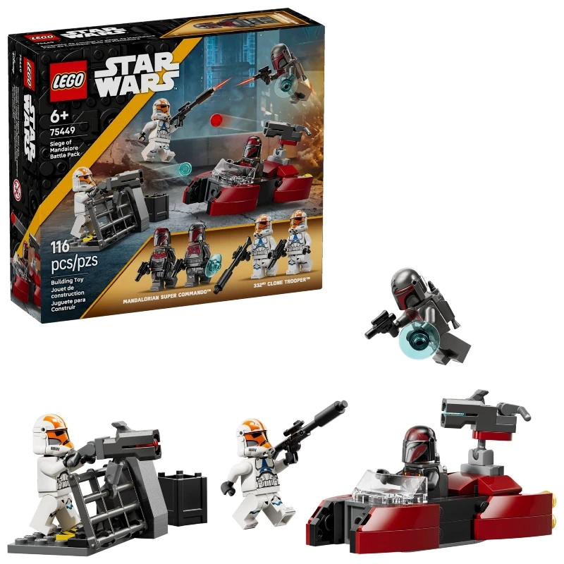 Lego 樂高 Star Wars 星際大戰 75449 曼達洛圍攻戰戰鬥組