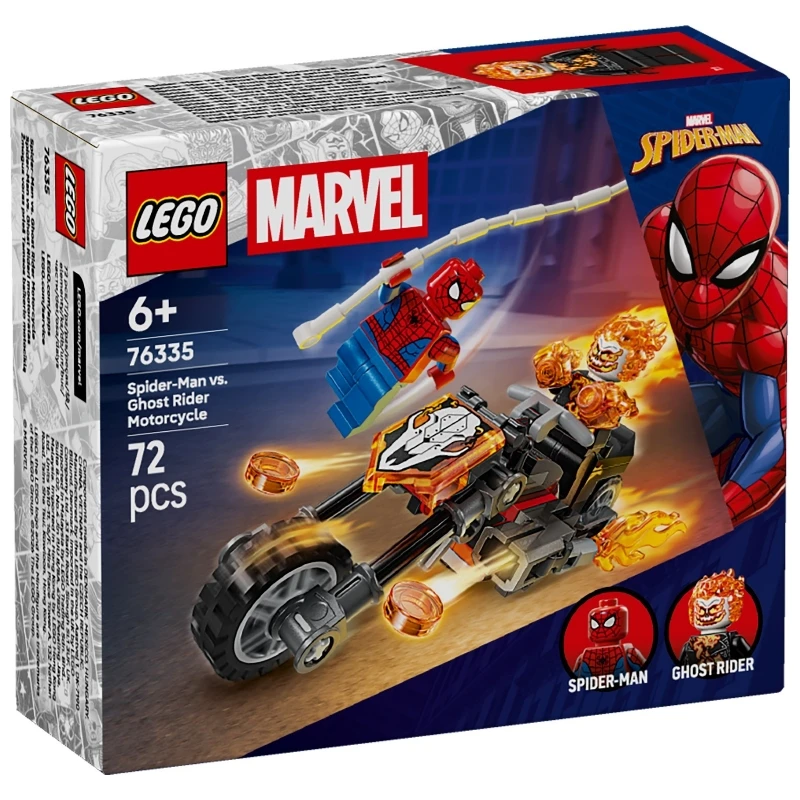 Lego 樂高 MARVEL 漫威 76335 蜘蛛人大戰惡靈戰警摩托車