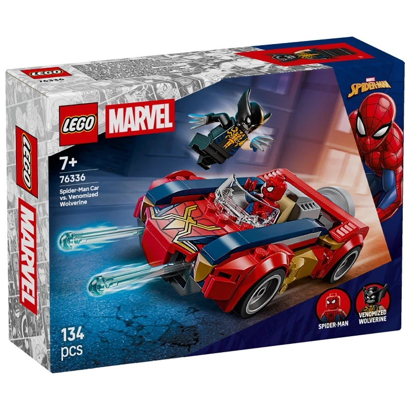 Lego 樂高 MARVEL 漫威 76336 蜘蛛人汽車大戰猛毒化金鋼狼
