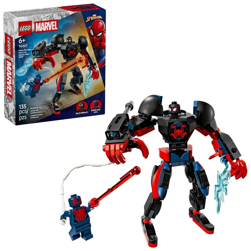 Lego 樂高 MARVEL 漫威 76337 邁爾斯摩拉斯機甲大戰蜘蛛人
