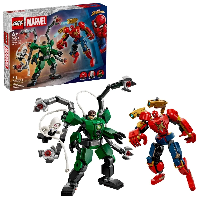 Lego 樂高 MARVEL 漫威 76338 機甲大戰 蜘蛛人 vs 八爪博士