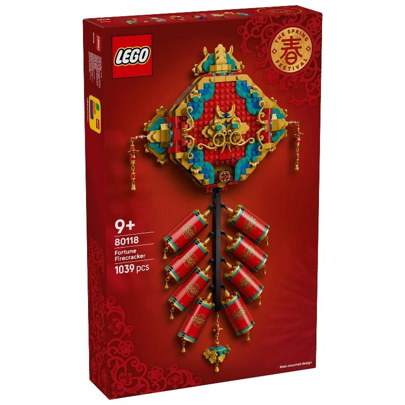 Lego 樂高 節慶系列 80118 迎福鞭炮