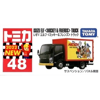 Tomica 048 五十鈴 Isuzu Elf 迪士尼貨車