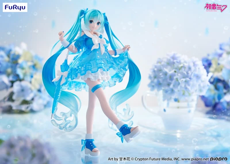 Furyu 景品 Trio-Try-iT 初音未來 miku 雨中舞