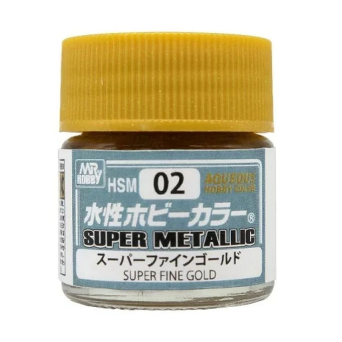 郡氏 GSI 新水性漆 HSM02 超金屬 金色