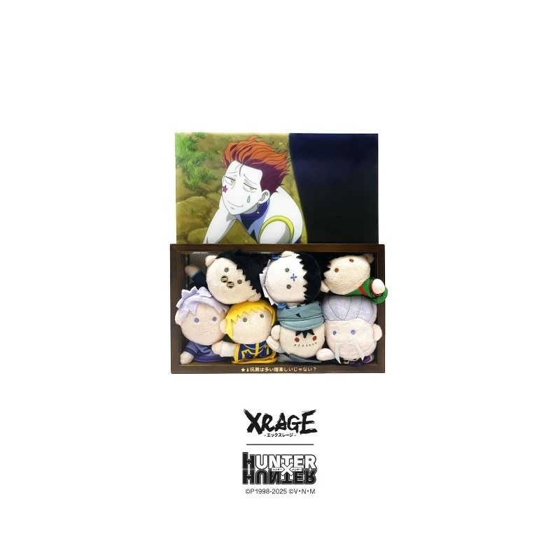 XRAGE HUNTER 獵人 西索玩具箱 展示燈 附7隻手指娃娃