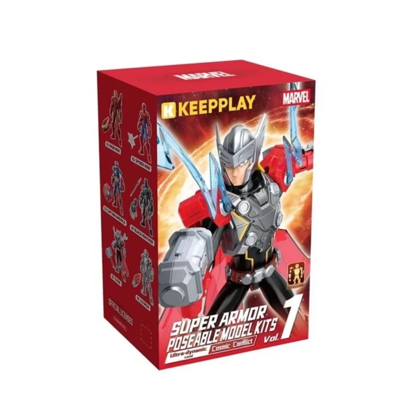 KEEPPLAY 漫威 裝甲積木人 超動級 第一彈 雷神索爾