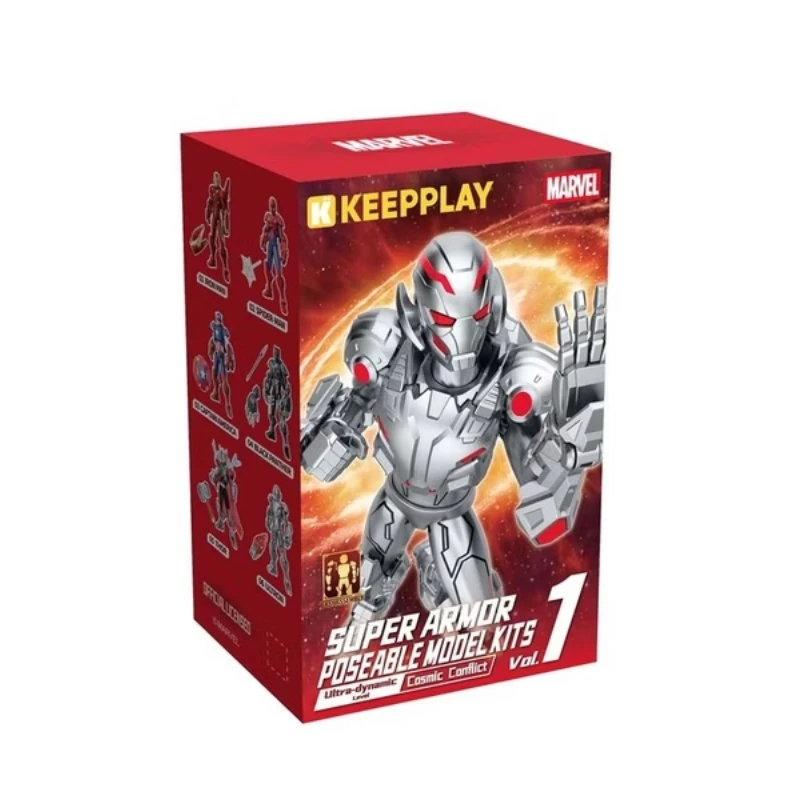 KEEPPLAY 漫威 裝甲積木人 超動級 第一彈 奧創
