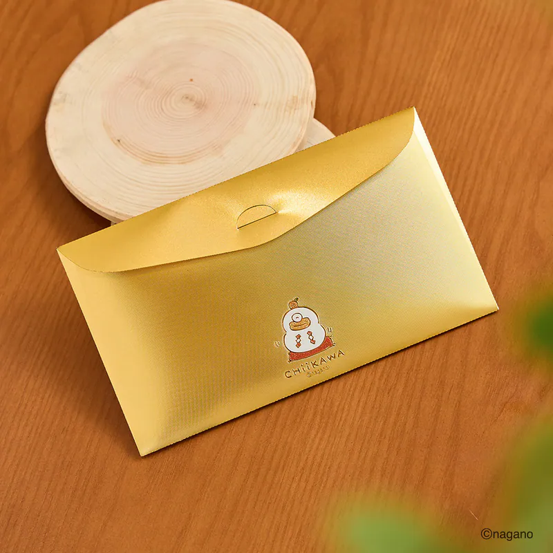 研達國際 吉伊卡哇 金箔紅包袋 Happy New Year