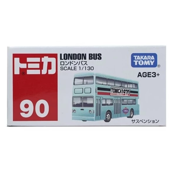 Tomica 090 亞版 London Bus 倫敦巴士