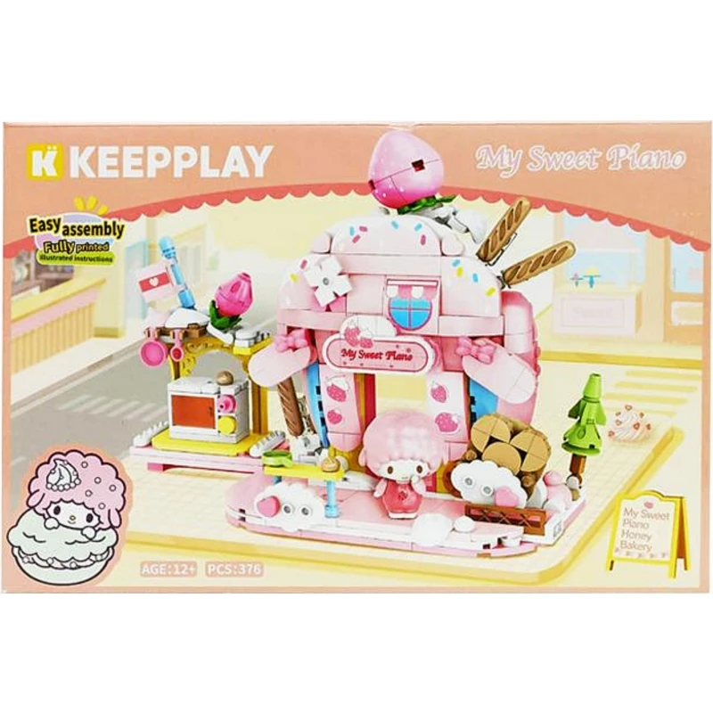 KEEPPLAY 三麗鷗 商店街系列 彼安諾 解壓蛋糕坊