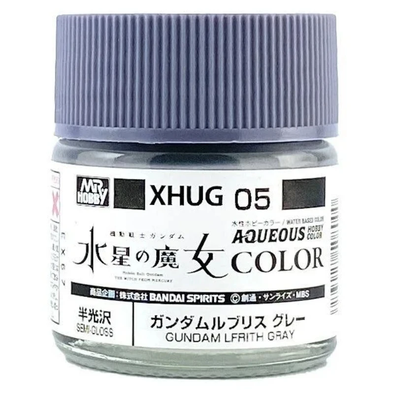 GUNZE 郡氏 GSI 水星的魔女鋼彈專用漆 魔靈灰 XHUG05 10ml