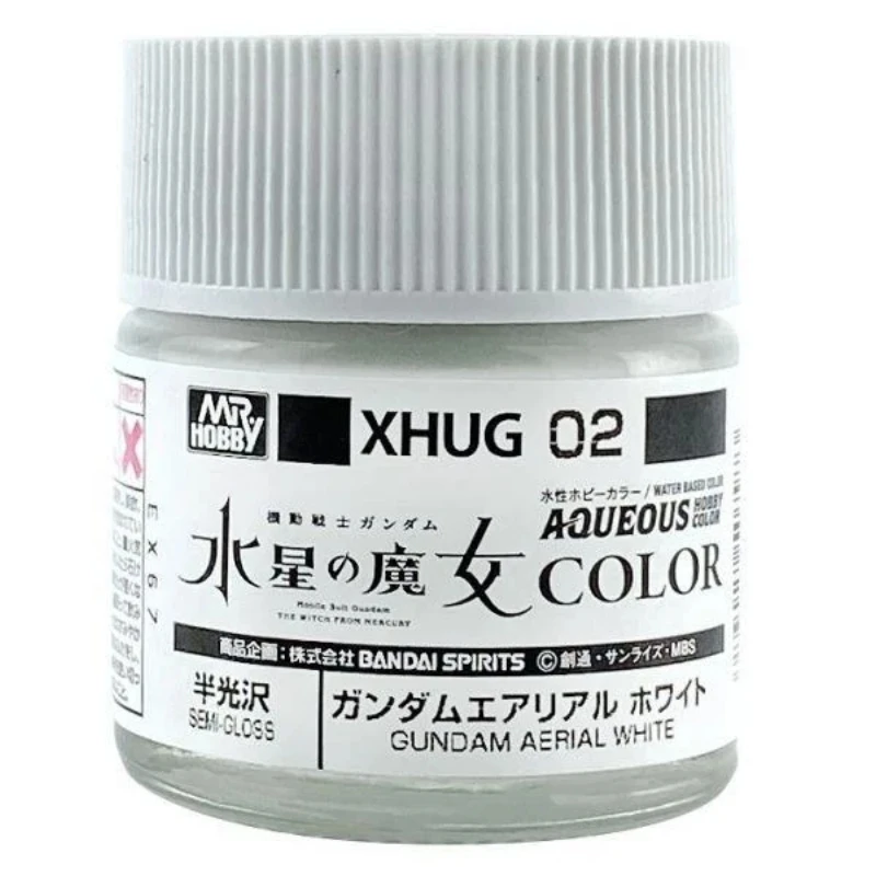 GUNZE 郡氏 GSI 水星的魔女鋼彈專用漆 風靈白 XHUG02 10ml
