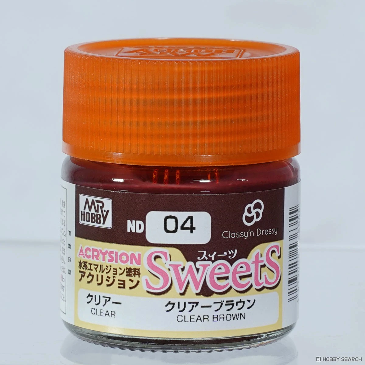 GUNZE 郡氏 GSI 水性漆 新水性漆 亮棕色 ND04 10ml