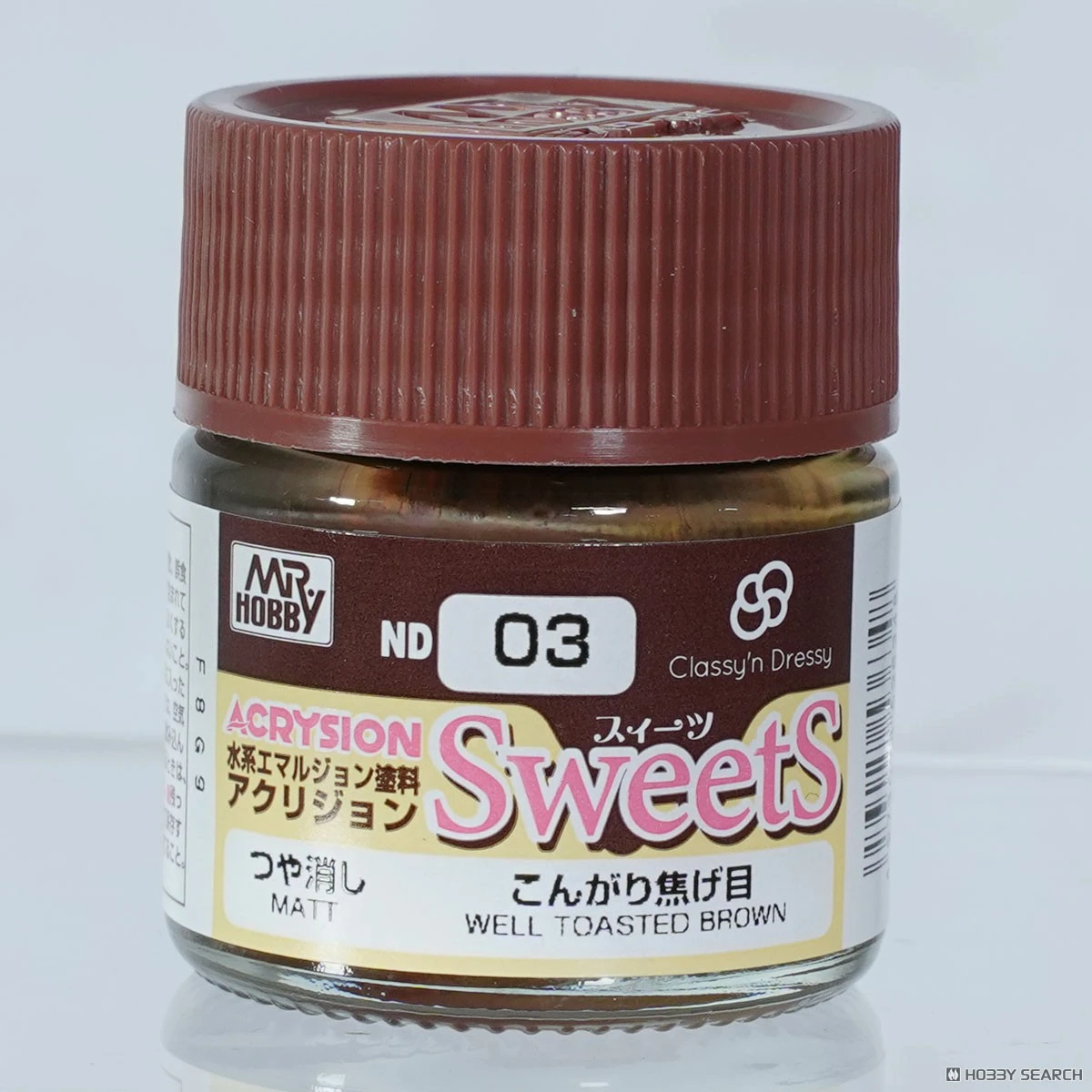 GUNZE 郡氏 GSI 水性漆 新水性漆 消光烘焙褐色 ND03 10ml