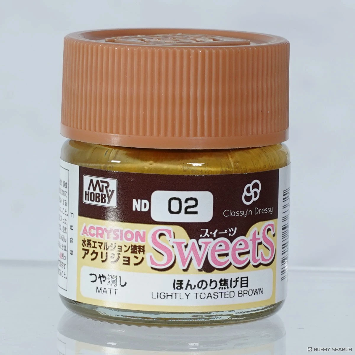 GUNZE 郡氏 GSI 水性漆 新水性漆 消光烘焙淺棕色 ND02 10ml