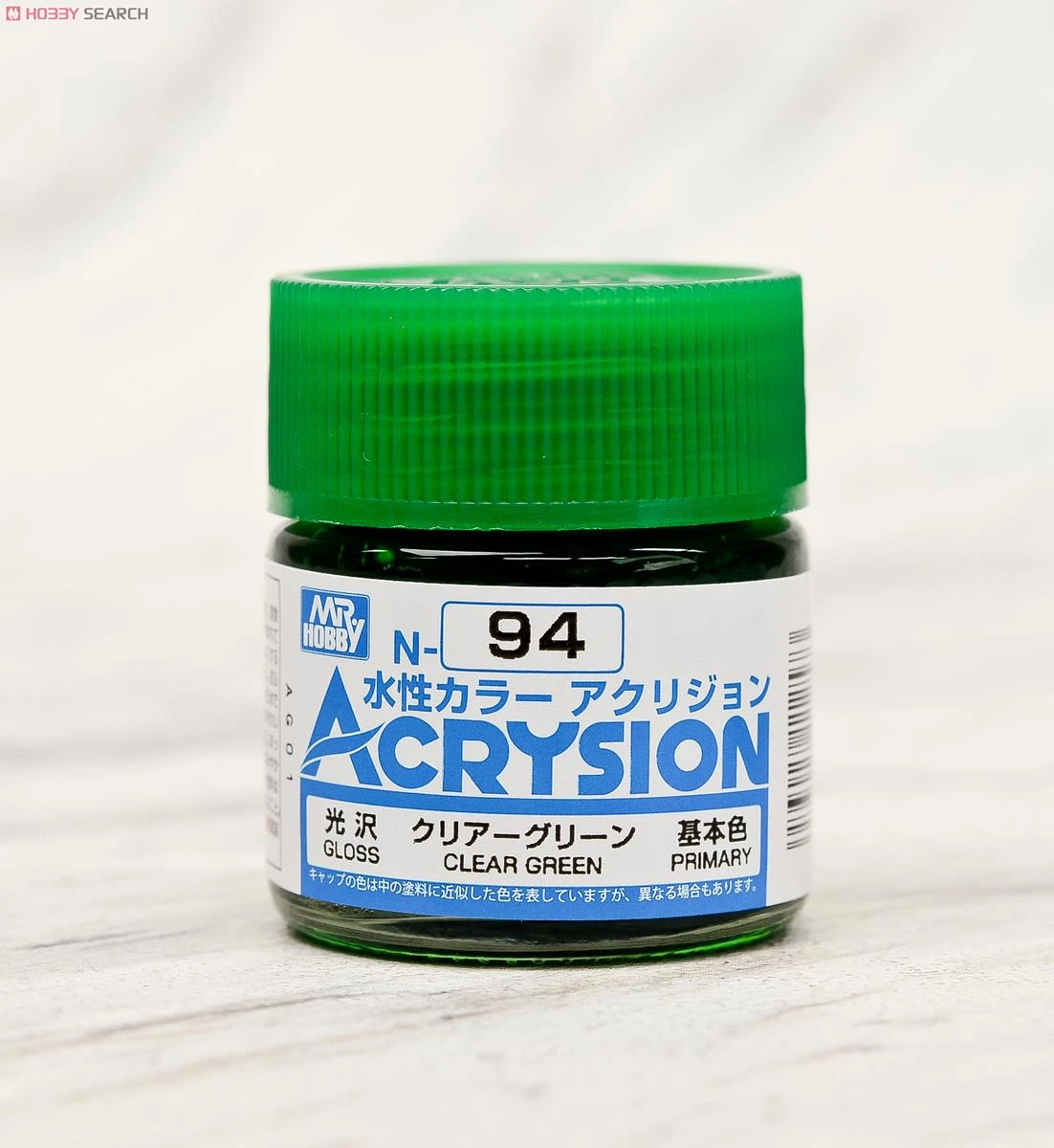 GUNZE 郡氏 GSI 新水性漆 透明綠色 N94 10ml