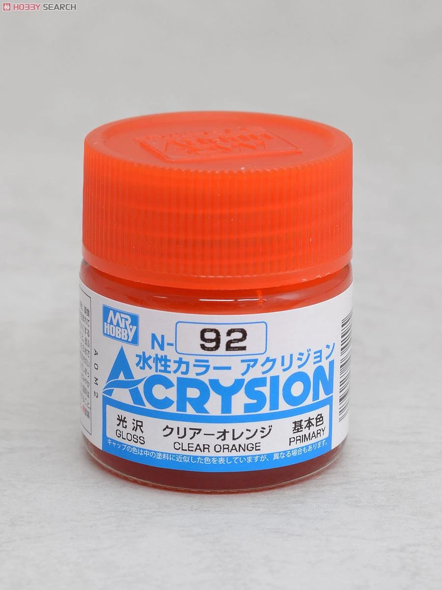 GUNZE 郡氏 GSI 新水性漆 透明橙色 N92 10ml