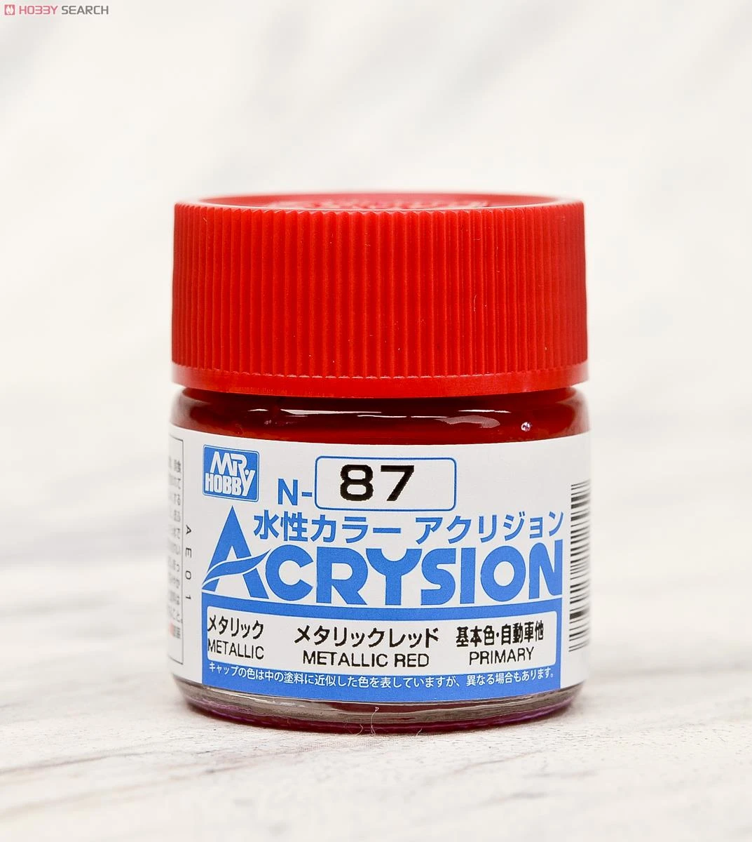 GUNZE 郡氏 GSI 新水性漆 金屬紅色 N87 10ml
