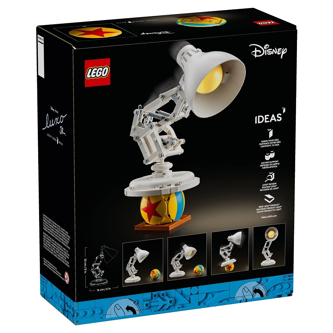 Lego 樂高 Ideas 21357 迪士尼皮克斯頑皮跳跳燈