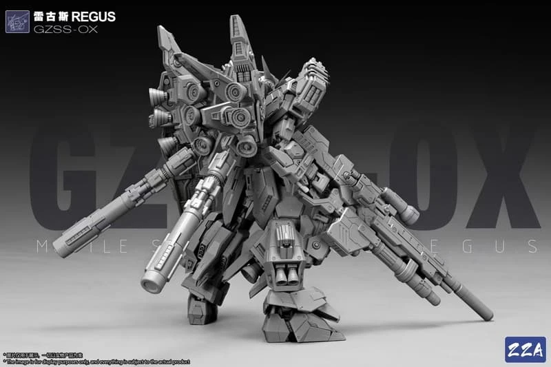 ZZA模型 1/100 GZSS-OX01 雷古斯 REGUS
