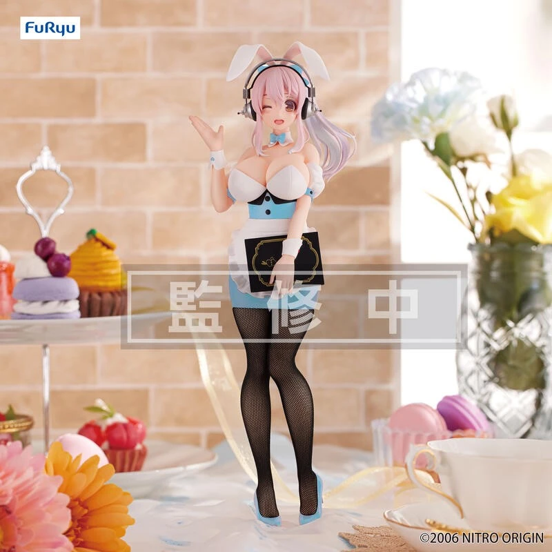 Furyu 景品 BiCute 超音速子 服務生 兔女郎 淺藍色
