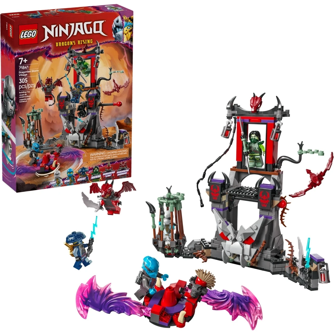 Lego 樂高 Ninjago 忍者 71841 龍人風暴村
