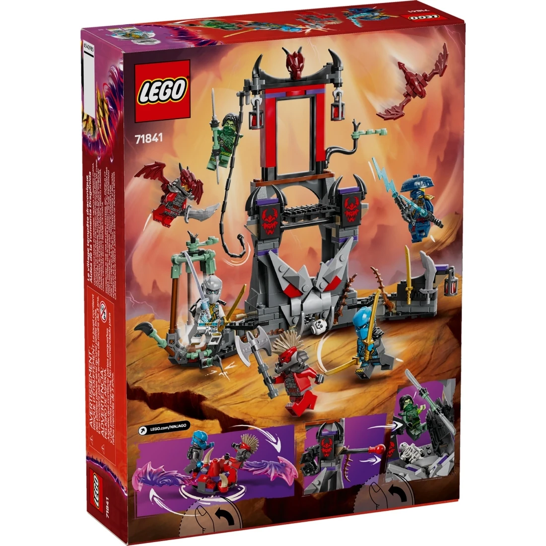 Lego 樂高 Ninjago 忍者 71841 龍人風暴村