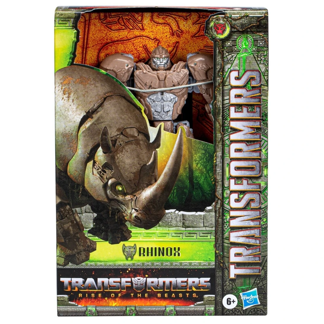 孩之寶 變形金剛 電影萬獸崛起 巡弋戰將 變形犀牛勇士 Rhinox