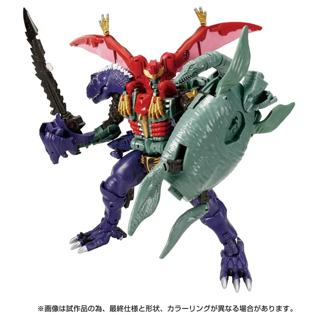 TakaraTomy 變形金剛 傳承 TL-69 帝釋天 熔岩恐龍王 炎沖天