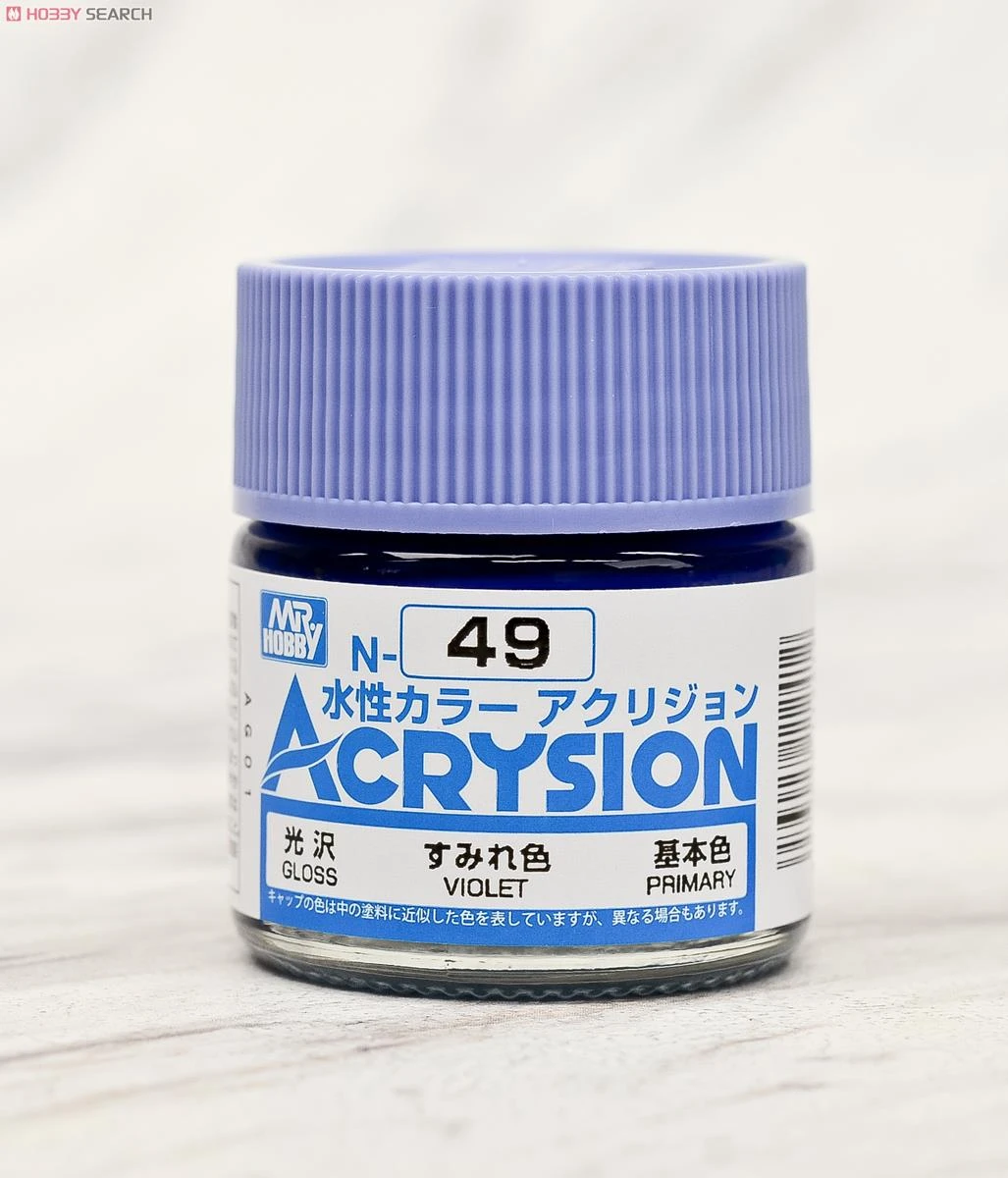 GUNZE 郡氏 GSI 新水性漆 紫羅蘭色 N49 10ml