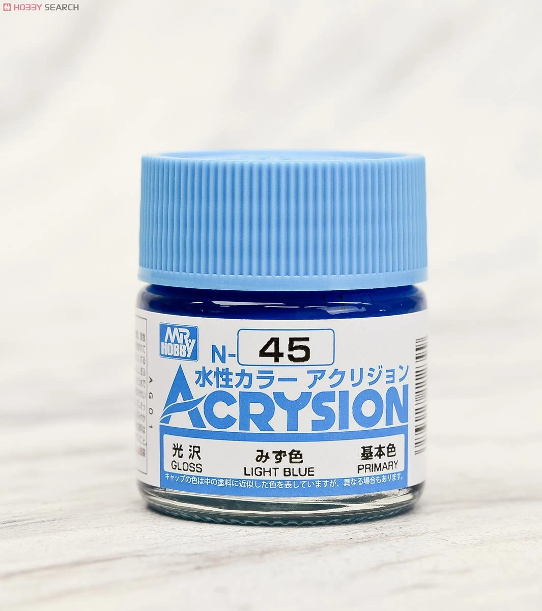 GUNZE 郡氏 GSI 新水性漆 水藍色 N45 10ml